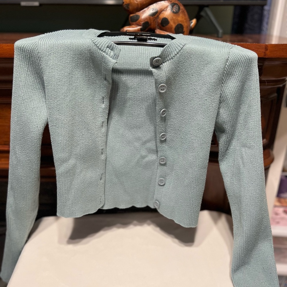 Forever 21 button up sweater